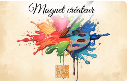 Magnet créateur - Devenez artiste Filantus